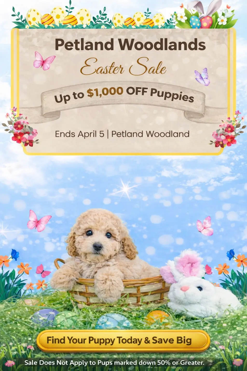 Easter Sale popup