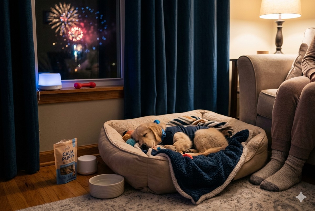 How to Keep Your Puppy Safe During Fireworks: Essential Tips